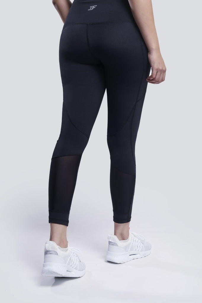 Brakefree - Knee Support and Spine Support Tights. Now twist jump